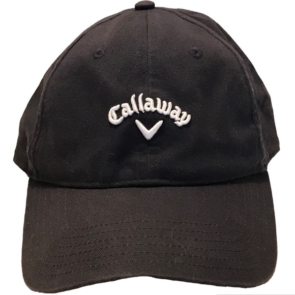 Callaway Golf Adjustable Black Cap - Picture 1 of 16